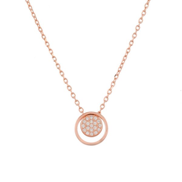 rose gold silver chain