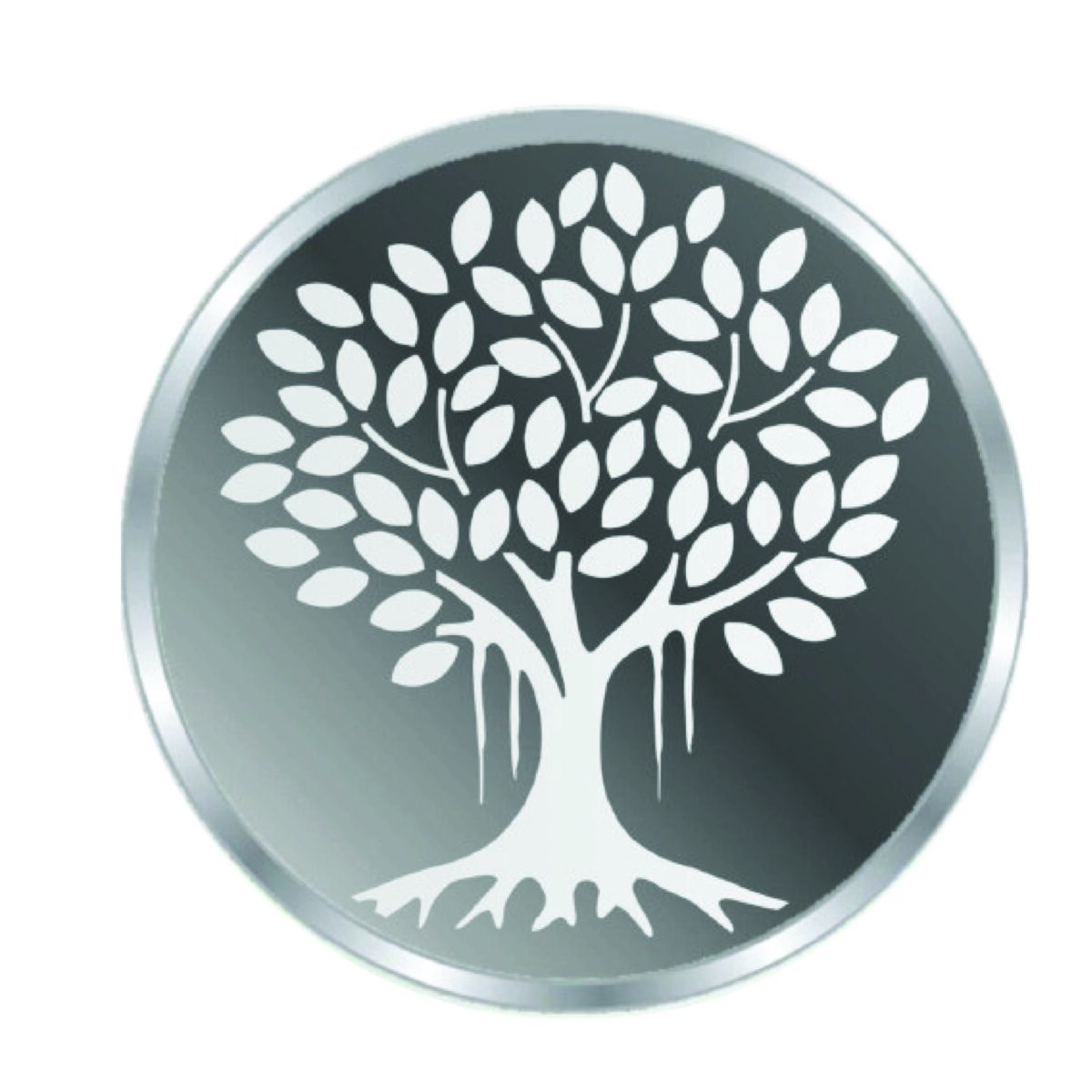 999.9 Pure banyan tree Silver Coin - Image 1