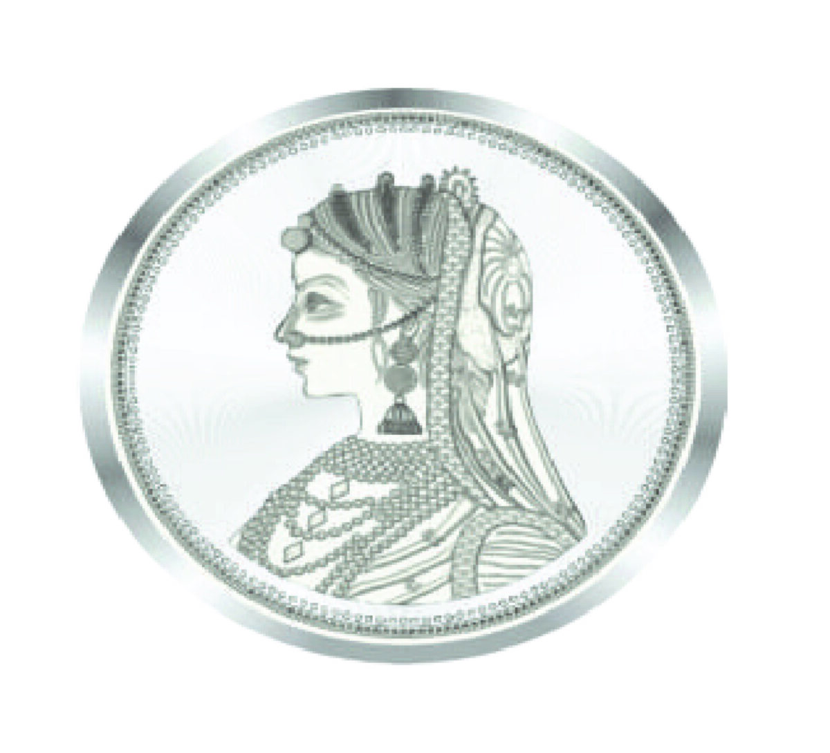 999.9 Pure Rani Silver Coin - Image 1